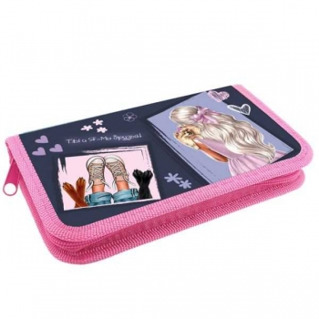 Пенал л/т 1-отдел. средний 190*110 арт.ПКК 03-5 Девочка с собачкой