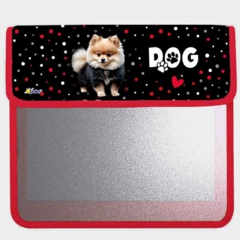 Папка д/тетр. А5 клапан прямоуг.на липучках арт.ПТ-45 Стильный шпиц