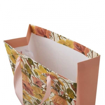 Пакет подарочный 26х32,4х13см бумажный Bruno Visconti FLORA.ЦВЕТОЧНАЯ СТРАСТЬ,210 г/м2,фольгир,мат.ламин. арт.2-852/03