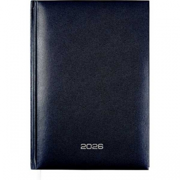Ежедневник 2026 А5 Attomex Orion 145*205 мм, 336 стр, бел. бум., тв. обл., ТЕМНО-СИНИЙ арт.2332633