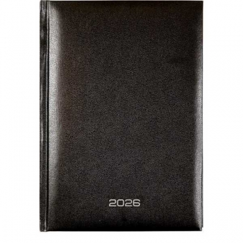 Ежедневник 2026 А5 Attomex Orion 145*205 мм, 336 стр, бел. бум., тв. обл., ЧЕРНЫЙ арт.2332632