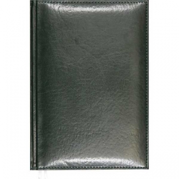 Ежедневник 2026 А5 Attomex Visa 145*205 мм, 336 стр, бел. бум., перф-я, тв. обл., ТЕМНО-ЗЕЛЕНЫЙ арт.2332631