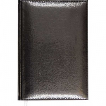 Ежедневник 2026 А5 Attomex Visa 145*205 мм, 336 стр, бел. бум., перф-я,  тв. обл., ЧЕРНЫЙ арт.2332628