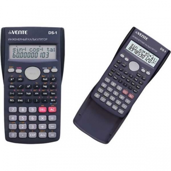 Калькулятор deVENTE DS-1 инж., 240 функций, 10+2 разр., 85*155*25 мм, серо-синий арт. 4031415