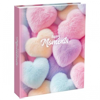 Фотоальбом 18х23см, 304 фото 10х15см, ArtSpace A lot of hearts, ПП карман, переплет-термосварка  арт. PA304_66520