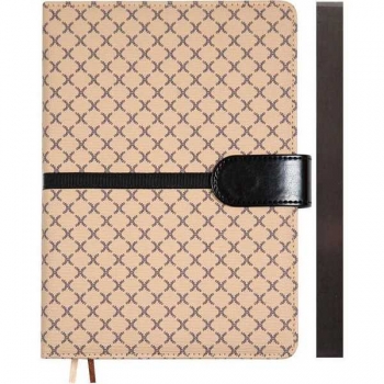 Ежедневник 2026 В6 deVENTE Chelsea 120*170 мм, 336 стр, крем.бум., кор.срез, перф-я, тв.обл, БЕЖЕВЫЙ арт.2233622