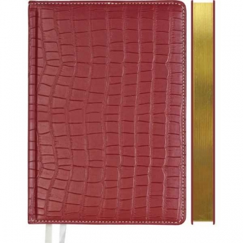 Ежедневник 2026 А5 deVENTE Wild 145*205 мм, 336 стр, крем. бум., зол. срез, перф-я, тв. обл., БОРДОВЫЙ арт.2232616