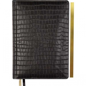 Еженедельник 2026 А4 deVENTE Wild 210*290 мм, 128 стр, бел.бум., перфорация, тв.обл., ЧЕРНЫЙ арт.2236610