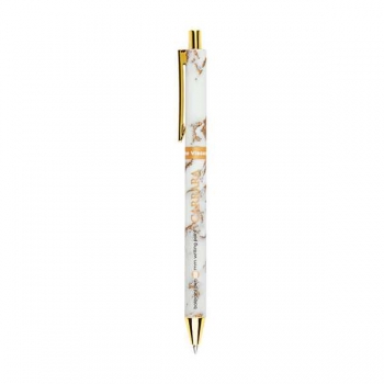 Ручка шариковая автоматическая Bruno Visconti CARRARA, 0.5мм, синяя, корпус ассорти арт.20-0281/61