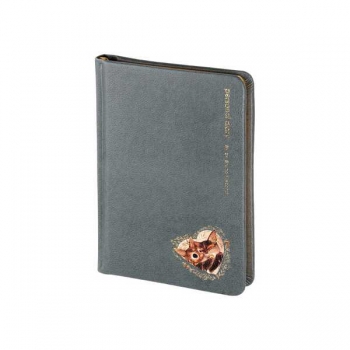 Ежедневник А6+ 110*155 мм, недатир. Bruno Visconti  Love me.Котики.Моранди 240 стр, тв.обл, золотой срез арт.3-745/19