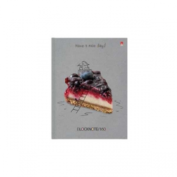 Блокнот А6 160л. престиж NICE DAYS, клетка, тв. обл., глянц. ламинация арт.3-160-002/44