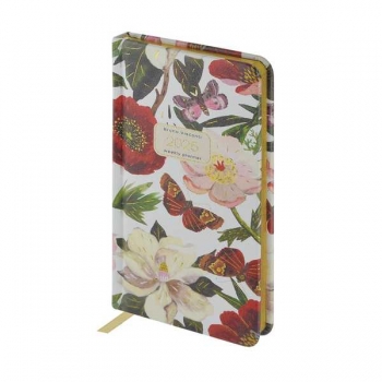 Еженедельник 2026 А6 87*165 мм Bruno Visconti FLORA.Пионы ,128стр.,линейка,твердая обл.,зол.срез  арт.3-809/08 Еженедельник 2026 А6 87*165 мм Bruno Visconti FLORA.Пионы ,128стр.,линейка,твердая обл.,зол.срез  арт.3-809/08