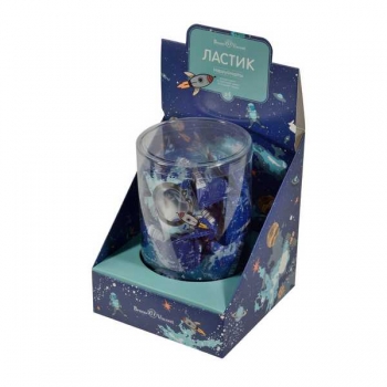 Ластик Bruno Visconti HappyGraphix. Космос, ассорти 5 видов арт.42-0048