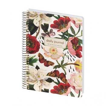 Ежедневник А5 160*210 мм, недат. на гребне Bruno Visconti «CUTE DIARY.FLORA.ПИОНЫ, 272стр., тв.обложка арт.3-701/10 Ежедневник А5 160*210 мм, недат. на гребне Bruno Visconti «CUTE DIARY.FLORA.ПИОНЫ, 272стр., тв.обложка арт.3-701/10