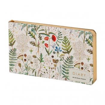 Еженедельник А6 142*84 мм, недат. Bruno ViscontiFLORA.Луговые травы 160стр,лин,ляссе,гибкая обл,зол.срез  арт.3-741/17 Еженедельник А6 142*84 мм, недат. Bruno ViscontiFLORA.Луговые травы 160стр,лин,ляссе,гибкая обл,зол.срез  арт.3-741/17