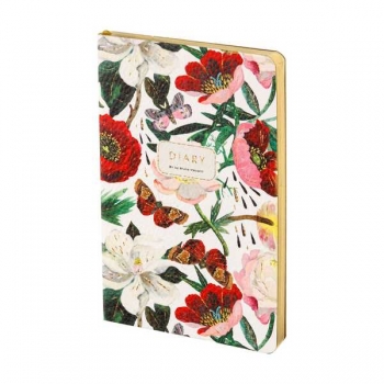 Ежедневник А5 125*200 мм, недатир. Bruno Visconti FLORA.Пионы,256стр,гибк.обл,золотой срез арт.3-743/16 Ежедневник А5 125*200 мм, недатир. Bruno Visconti FLORA.Пионы,256стр,гибк.обл,золотой срез арт.3-743/16