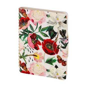 Ежедневник B6 130*175мм,недат.на гребне Bruno Visconti FLORA.Пионы 272стр,с хлястиком,гибк.обл.,инд.уп. арт.3-812/04 Ежедневник B6 130*175мм,недат.на гребне Bruno Visconti FLORA.Пионы 272стр,с хлястиком,гибк.обл.,инд.уп. арт.3-812/04