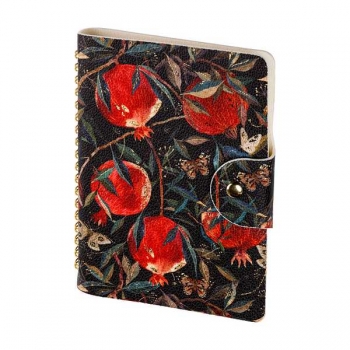 Ежедневник B6 130*175мм,недат.на гребне Bruno Visconti FLORA.Гранат 272стр,с хлястиком,гибк.обл.,в инд.уп арт.3-812/06 Ежедневник B6 130*175мм,недат.на гребне Bruno Visconti FLORA.Гранат 272стр,с хлястиком,гибк.обл.,в инд.уп арт.3-812/06