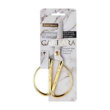 Ножницы Bruno Visconti CARRARA 19,2 см, усиленные, европодвес арт.60-0066 Ножницы Bruno Visconti CARRARA 19,2 см, усиленные, европодвес арт.60-0066