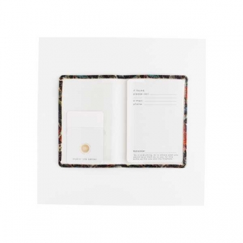 Обложка на паспорт Bruno Visconti FLORA.Гранат, экокожа арт.3-620/03