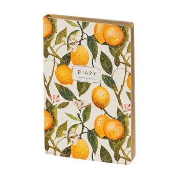 Ежедневник А5 125*200 мм, недатир. Bruno Visconti FLORA.Lemons,256стр,гибк.обл,золотой срез арт.3-743/25 Ежедневник А5 125*200 мм, недатир. Bruno Visconti FLORA.Lemons,256стр,гибк.обл,золотой срез арт.3-743/25