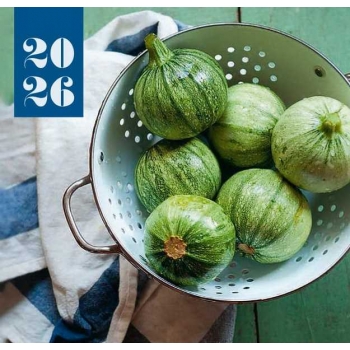 Календарь настенный МИНИ на 2026г.Кабачки 9х16,5см на 1пружине(на магните) арт.25С43_Кабачки Календарь настенный МИНИ на 2026г.Кабачки 9х16,5см на 1пружине(на магните) арт.25С43_Кабачки