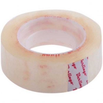 Скотч-лента прозрачная 19*33 Hatber, в диспенсере арт.19FS_19133