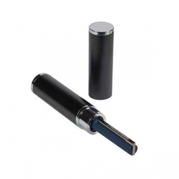 Ручка Bruno Visconti BERGAMO шарик.автомат.в круглом тубусе,0.7мм,синяя,синий мет.корпус,черный футляр арт.20-0245/02