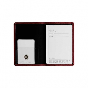 Обложка на паспорт Bruno Visconti, фактурная экокожа, бордовая арт.3-619/12 Обложка на паспорт Bruno Visconti, фактурная экокожа, бордовая арт.3-619/12