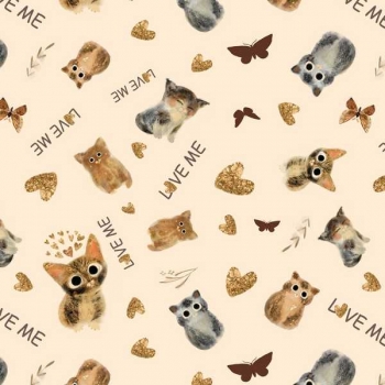 Бумага подарочная 70*100см,  Bruno Visconti LOVE ME в рулонах, 80 г/м2, 1 лист  арт.2-811/07 Бумага подарочная 70*100см,  Bruno Visconti LOVE ME в рулонах, 80 г/м2, 1 лист  арт.2-811/07