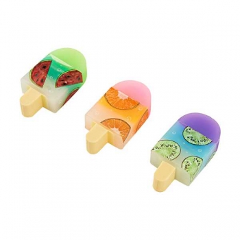 Ластик Bruno Visconti HappyGraphix.Фруктовое мороженое, ассорти 3 вида арт.42-0028 Ластик Bruno Visconti HappyGraphix.Фруктовое мороженое, ассорти 3 вида арт.42-0028