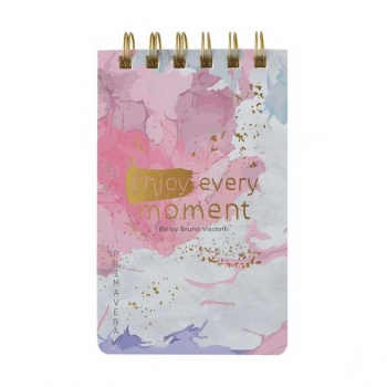 Блокнот А6- 100л на гребне Bruno Visconti CUTE JOURNAL.PRIMAVERA в линейку  арт.3-100-005/08 Блокнот А6- 100л на гребне Bruno Visconti CUTE JOURNAL.PRIMAVERA в линейку  арт.3-100-005/08