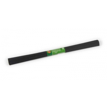 Бумага креповая(гофрированная) для творчества KOH-I-NOOR, 27 гр/м2, 50х200см в рулоне, ЧЕРНАЯ арт.9755024001PM