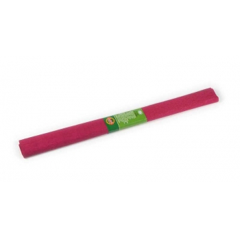 Бумага креповая(гофрированная) для творчества KOH-I-NOOR, 27 гр/м2, 50х200см в рулоне, БОРДОВАЯ арт.9755030001PM