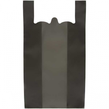 Пакет майка ПНД 45см+30смх75см 25мк OfficeClean черный арт.252395