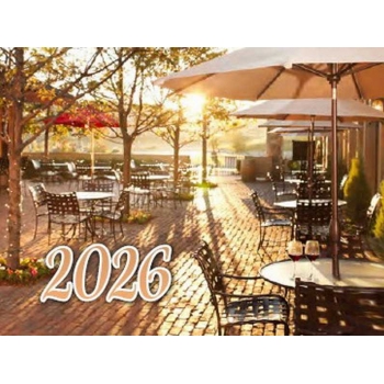 Календарь настенный квартальный на 2026г. (3 пружины) №81 Кафе арт.22с623_Кафе