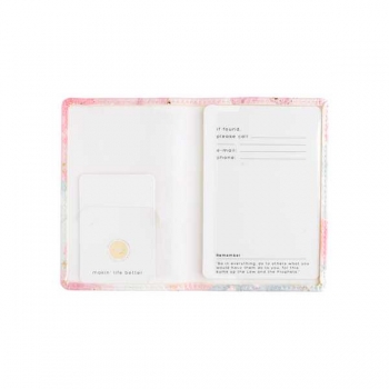 Обложка на паспорт Bruno Visconti Primavera, фактурная экокожа арт.3-620/14