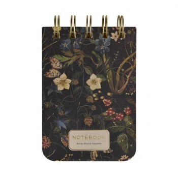 Блокнот А7 100л на гребне Bruno Visconti CUTE JOURNAL.FLORA.ЛЕСНЫЕ ЯГОДЫ в линейку  арт.3-100-009/14