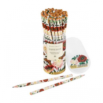 Карандаш Bruno Visconti HB ч/гр. Flora.Пионы, трехгранный арт.21-0030/91