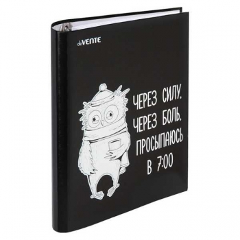 Тетрадь А5 120л на кольцах deVENTE Утро, сменный блок, обло. твердый переплет 7БЦ арт.2057514