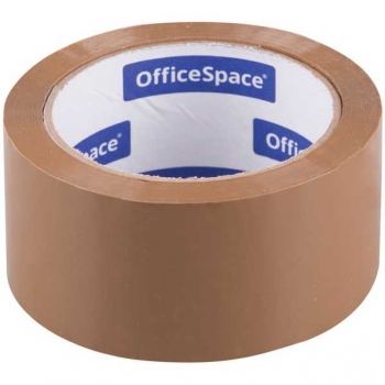 Скотч-лента  48мм*66м. 45мк, коричневая OfficeSpace арт.КЛ_18607