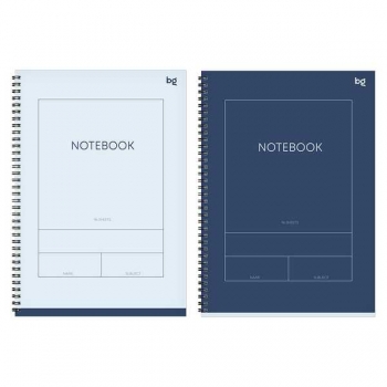 Тетрадь А4 96л в клетку на спирали BG Mono style арт.Т4гр96 06287