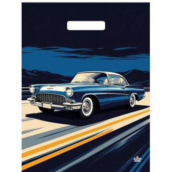 Мешок 40х31см ПВД 55мкм ламинированный с вырубной ручкой, Верное направление арт.н00302870