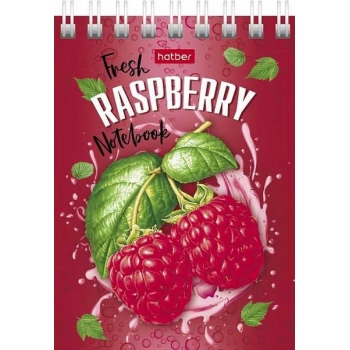 Блокнот А7 40л на гребне Hatber Сладкое настроение в клетку, ассорти 6 видов арт.40Б7В1гр/081190