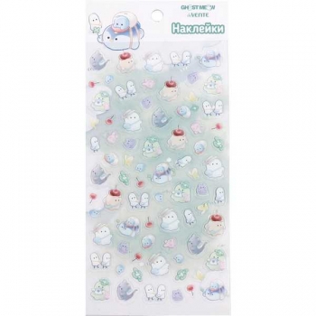 Наклейки deVENTE  9x17,4 см Ghost Meow. Traveling Friend арт.8132557