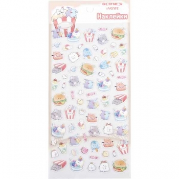 Наклейки deVENTE  9x17,4 см Ghost Meow. Yummy Party арт.8132559
