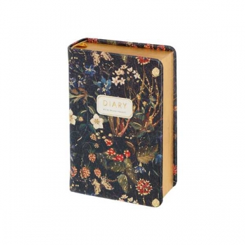 Ежедневник А7 70*108 мм, недатир. Bruno Visconti  FLORA.Лесные ягоды 416 стр,тверд.обл.,золотой срез арт.3-815/03