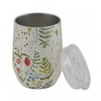 Термокружка Bruno Visconti  FLORA.  Луговые травы, 360 мл, нерж. сталь, корпус SOFT TOUCH, в карт.тубе  арт.2-858/01