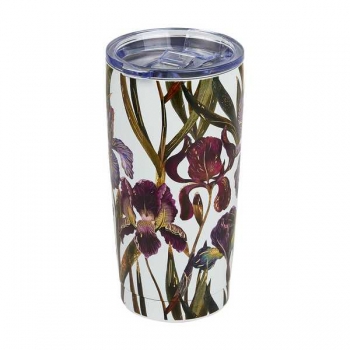 Термокружка Bruno Visconti FLORA.Ирисы, 600 мл, нерж. сталь, корпус SOFT TOUCH, в карт.тубе  арт.2-861/01
