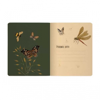 Тетрадь 48л в клетку Bruno Visconti FAUNA.BUTTERFLY,  ассорти 5 видов арт.7-48-1398